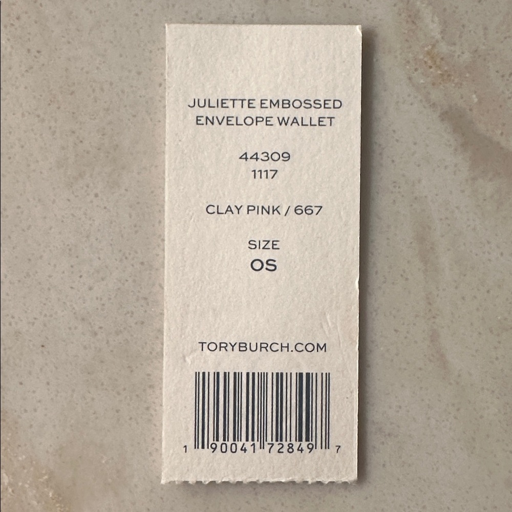 Tory Burch Juliette Envelope Wallet NWT - Picture 9 of 9